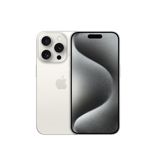 iPhone15プロ 256GB Apple iPhone 15 Pro 256GB - Titanium White (Refurbished) : Amazon